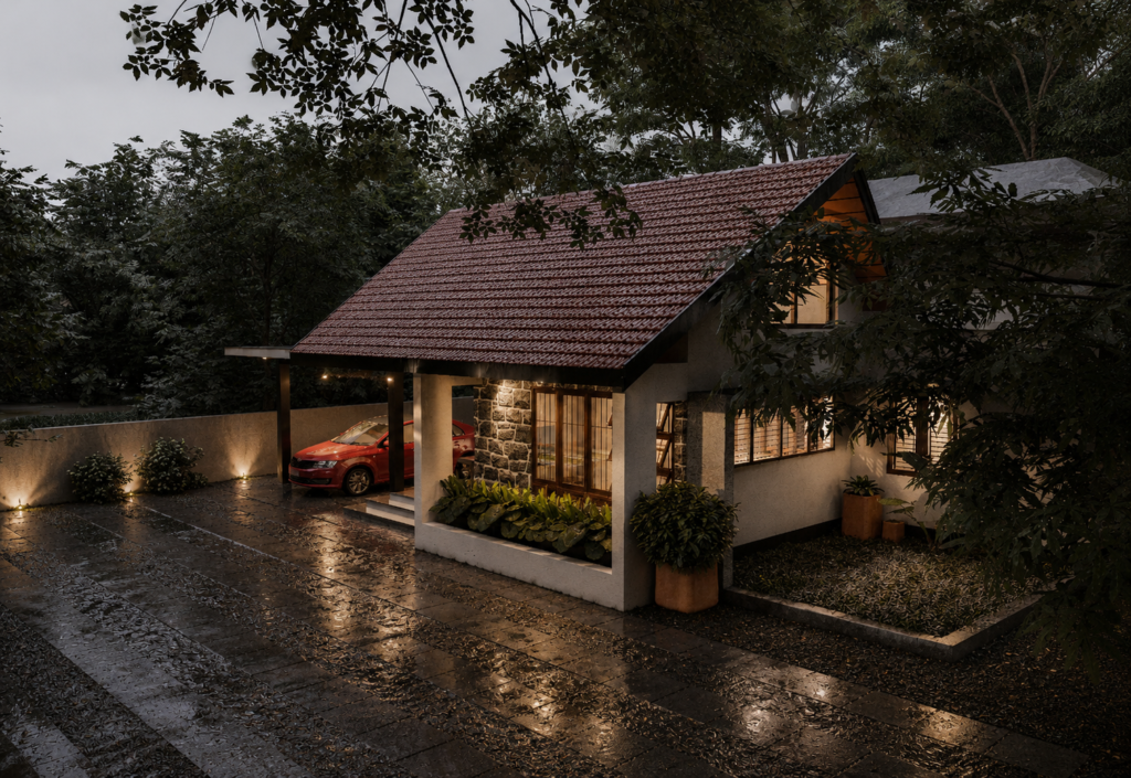The Monsoon Courtyard
