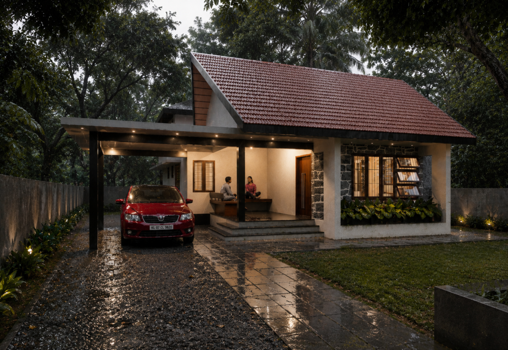 The Monsoon Courtyard