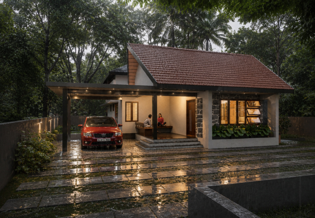 The Monsoon Courtyard