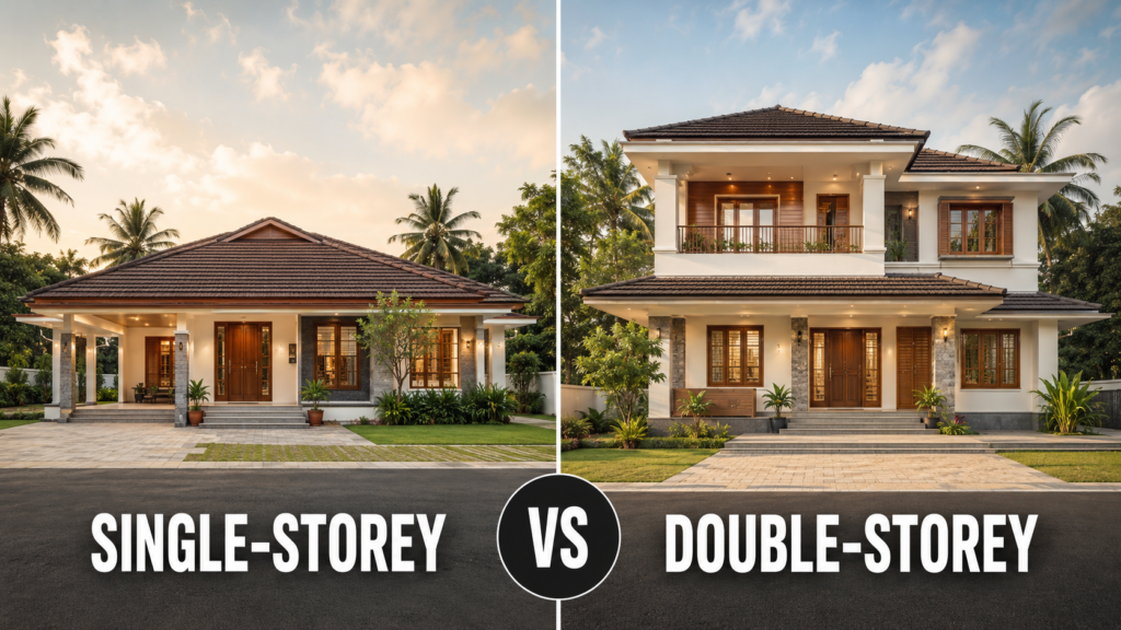 Single-Storey vs Double-Storey Homes: Which Is Better?