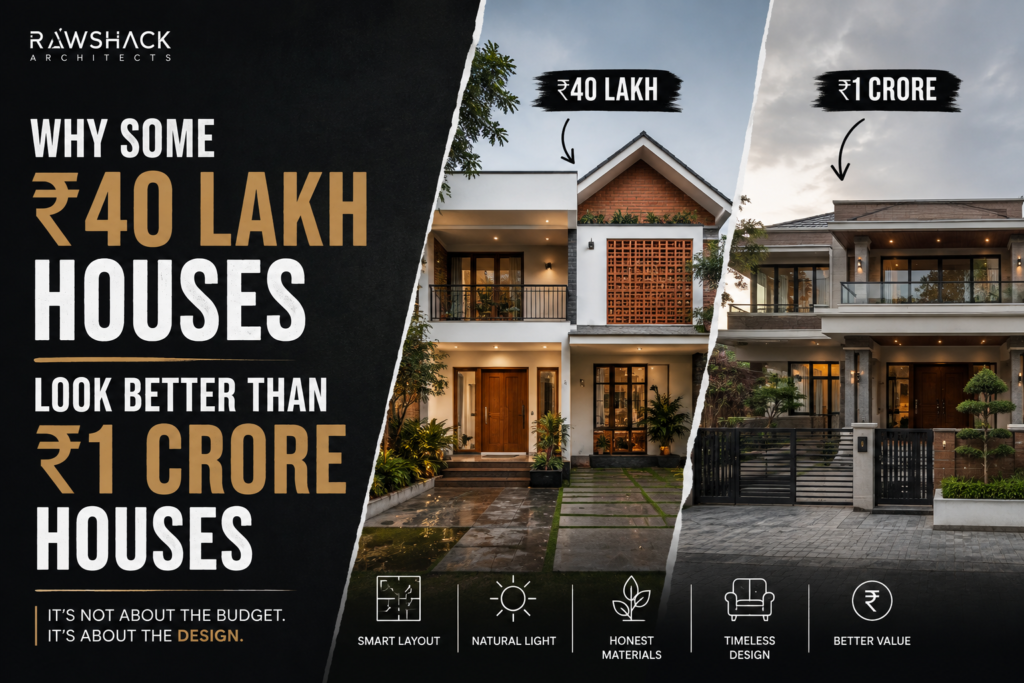 Why Some ₹40 Lakh Houses Look Better Than ₹1 Crore Houses
